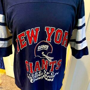 Vintage 1986 NY Giants Champions Shirt